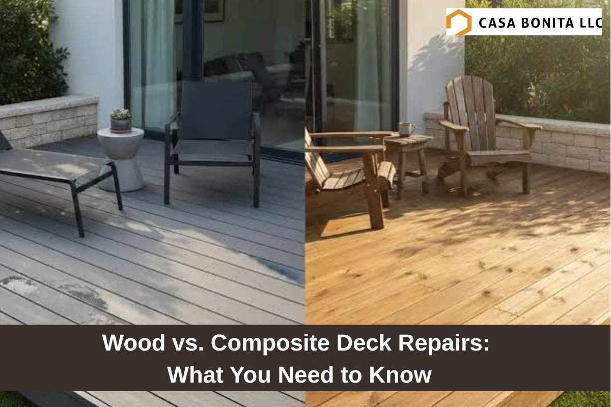 Wood vs. Composite Deck Repairs